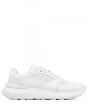 Naked Wolfe Dart Triple White Sneakers | 6203-ATYMC