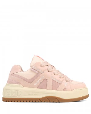 Naked Wolfe Skating Blush Nubuck/Cow Suede Sneakers | 8630-YOHIW