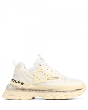 Naked Wolfe Spring Off White Sneakers | 4263-SCIPU