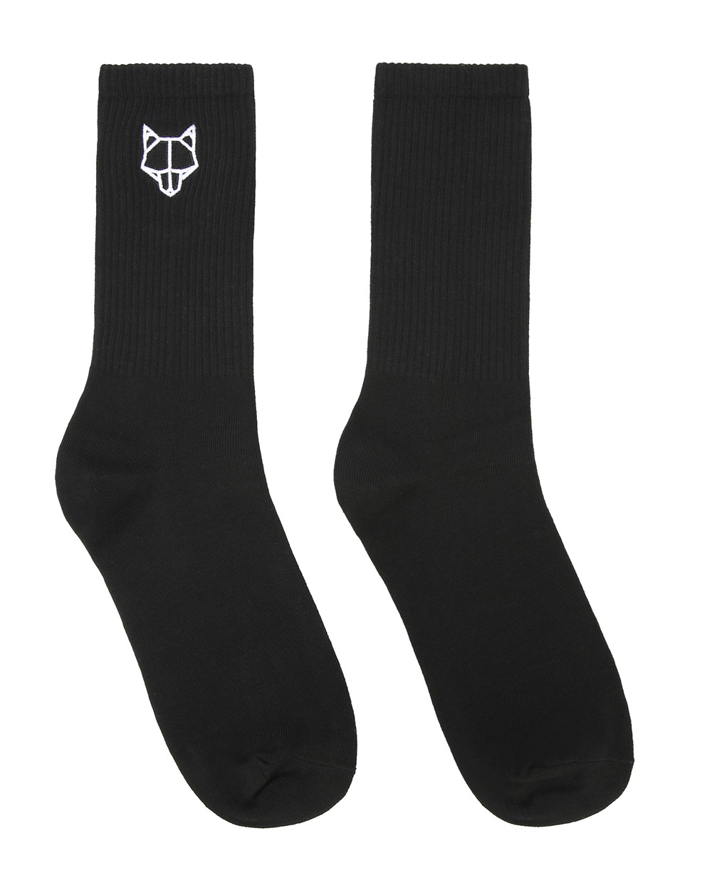 Naked Wolfe 3 Pack Mens Egyptian Cotton Socks Black Socks | 2470-TJEXZ