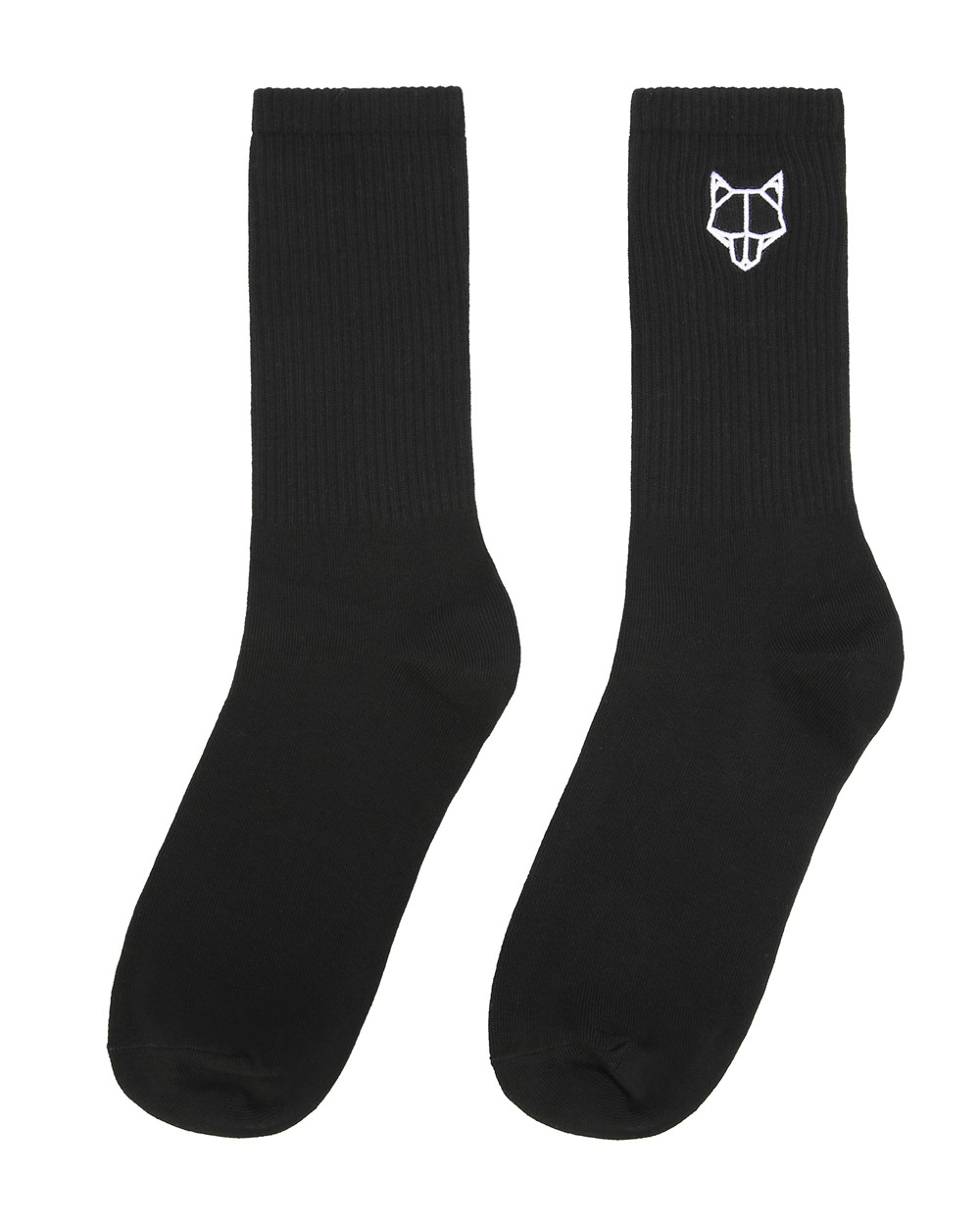 Naked Wolfe 3 Pack Mens Egyptian Cotton Socks Black Socks | 2470-TJEXZ