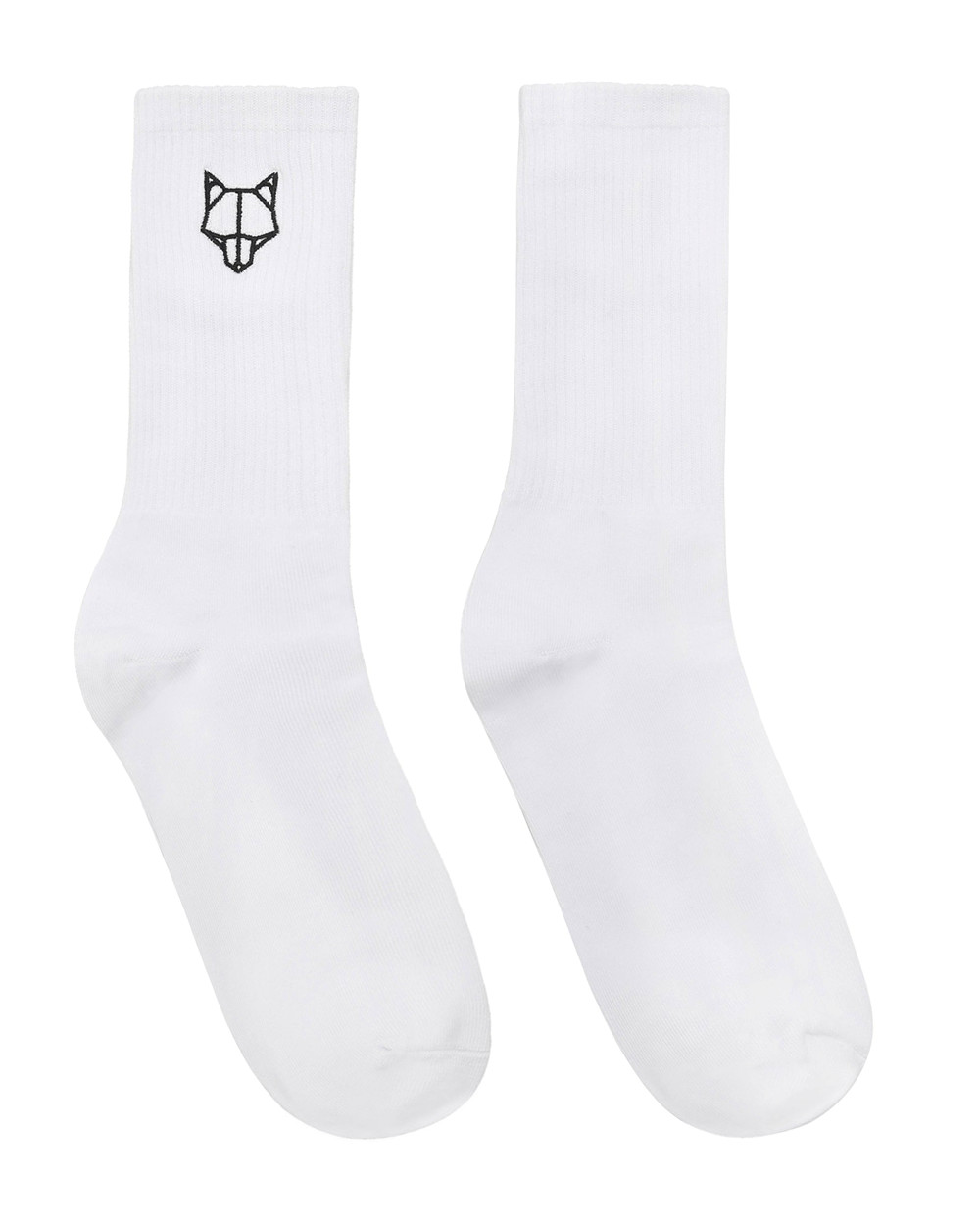 Naked Wolfe 3 Pack Mens Egyptian Cotton Socks White Socks | 3157-DGCNS