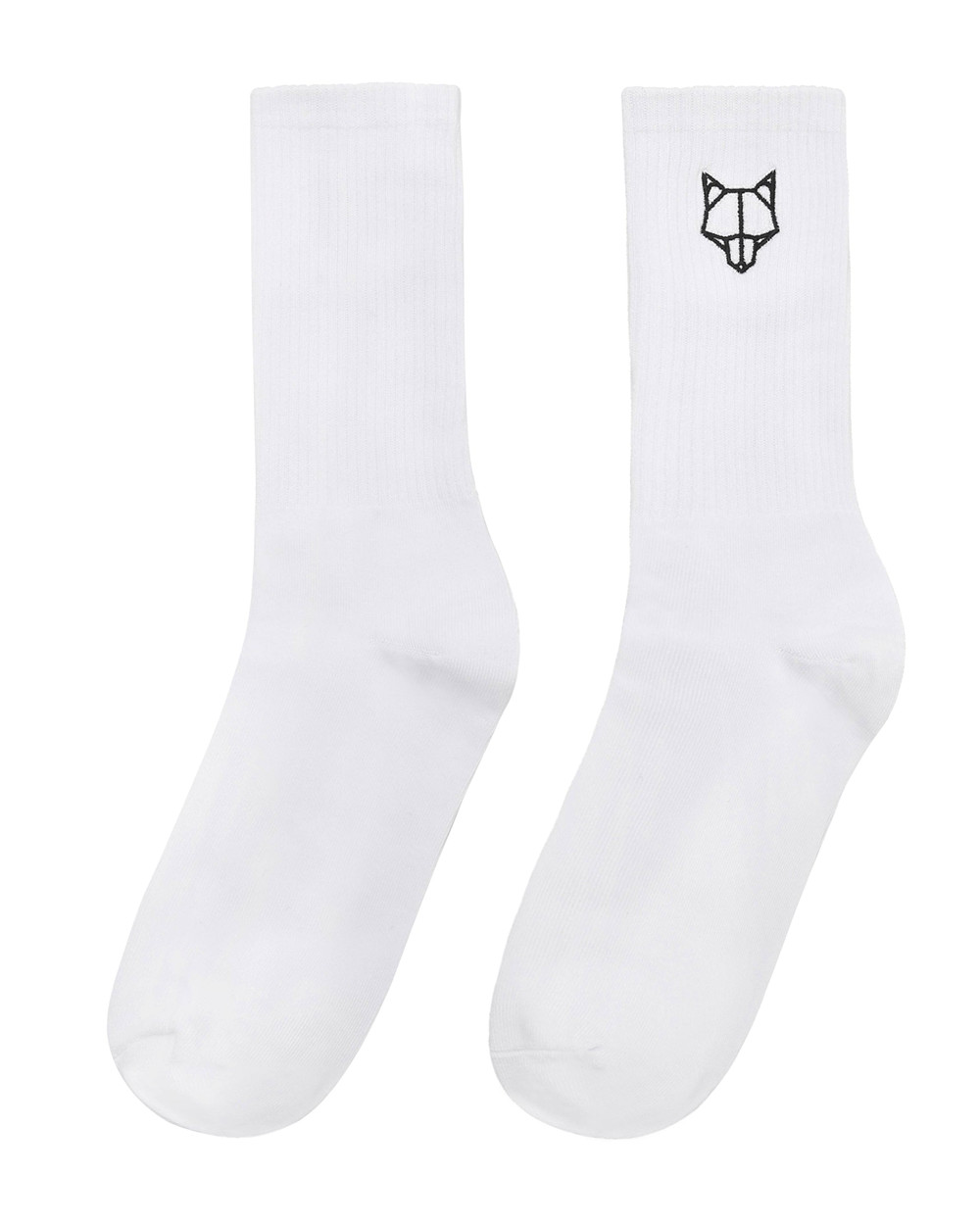 Naked Wolfe 3 Pack Mens Egyptian Cotton Socks White Socks | 3157-DGCNS