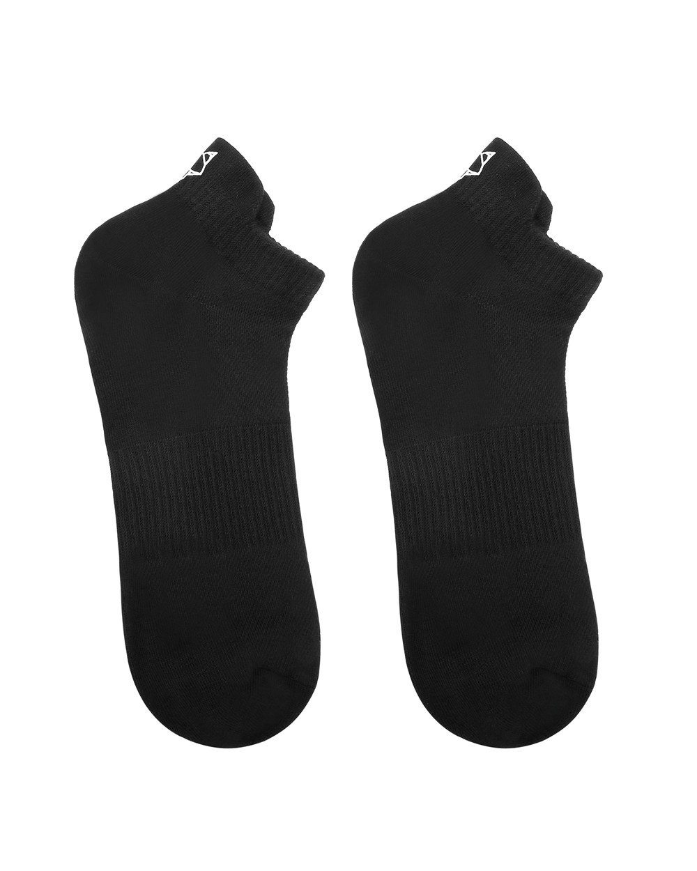 Naked Wolfe 3 Pack Mens Egyptian Cotton Ankle Socks Black Socks | 0583-ZCKOY