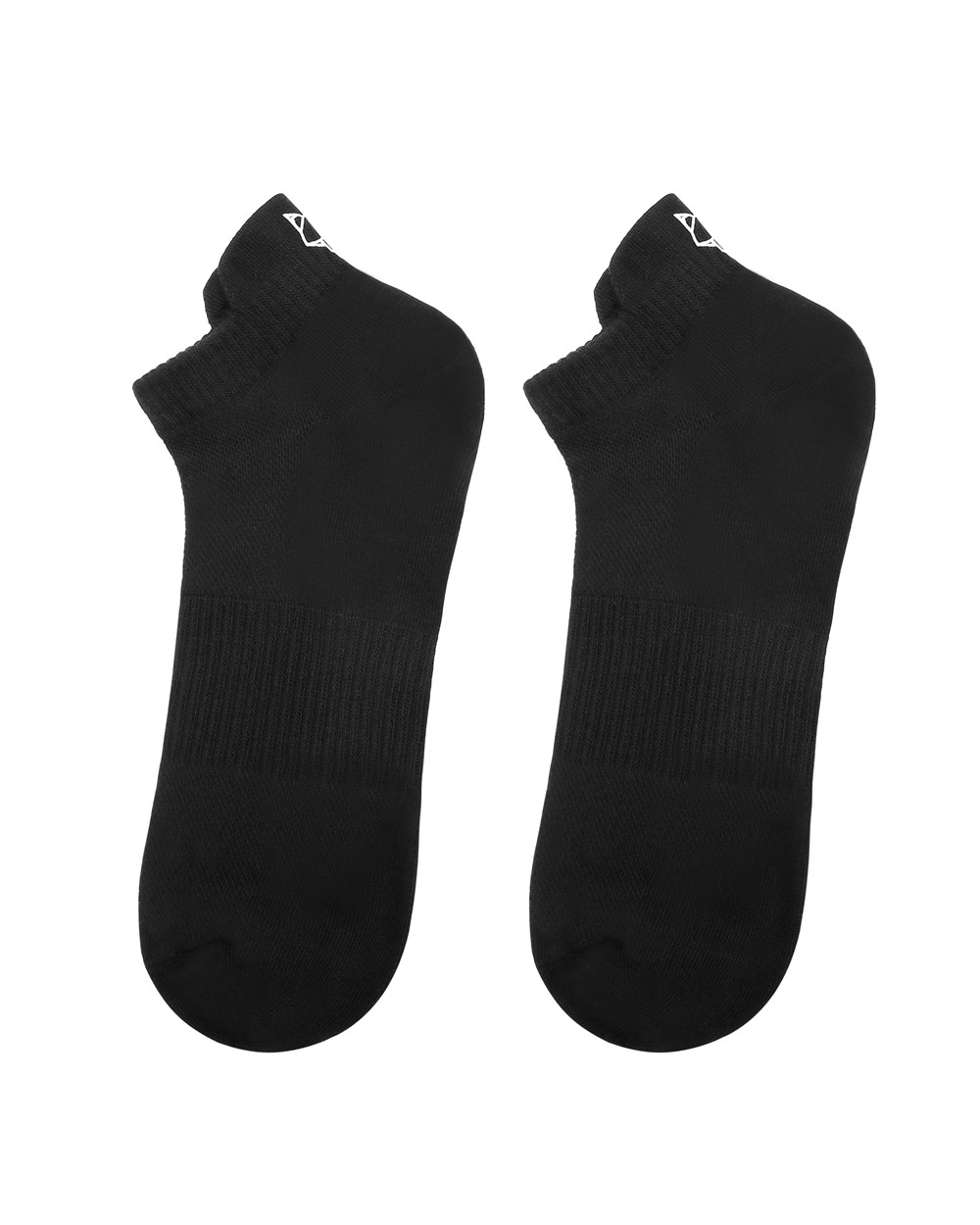 Naked Wolfe 3 Pack Mens Egyptian Cotton Ankle Socks Black Socks | 0583-ZCKOY