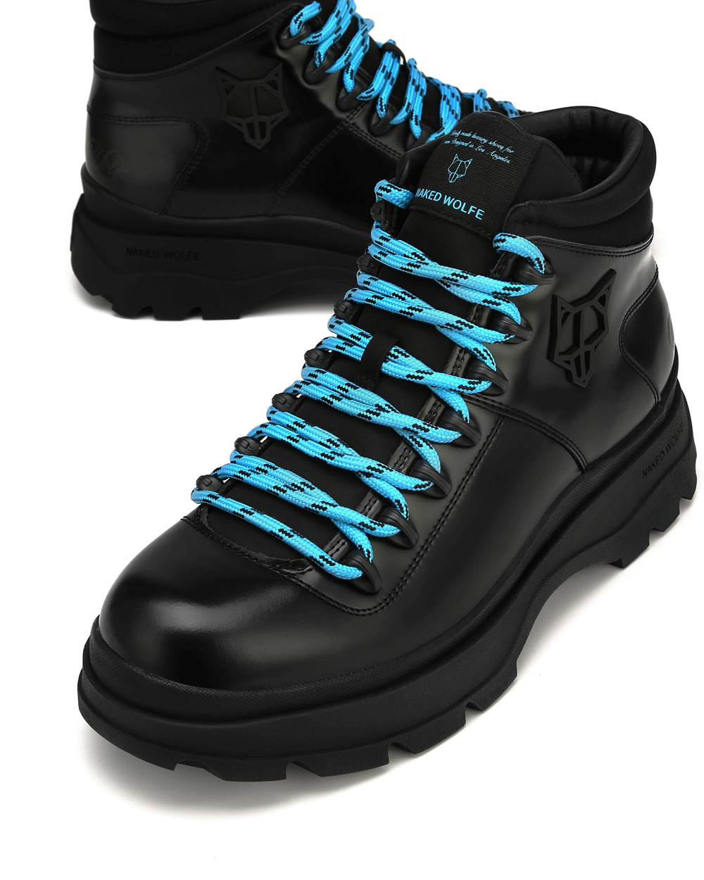 Naked Wolfe Aspire Black Box Boots | 5890-WBZUL