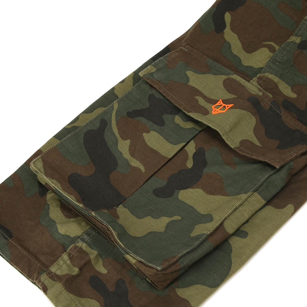 Naked Wolfe Baggy Pocket Cargo Pants Camo Pants | 5374-DLUSR