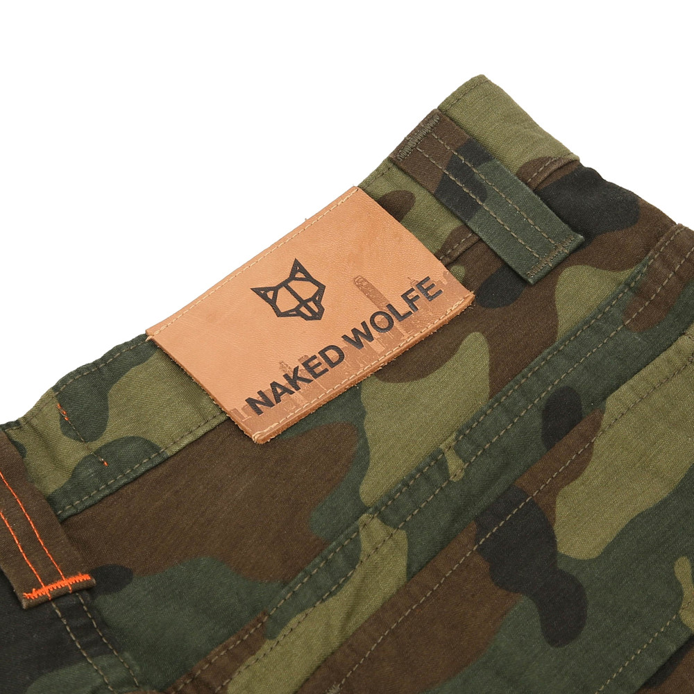 Naked Wolfe Baggy Pocket Cargo Pants Camo Pants | 5374-DLUSR