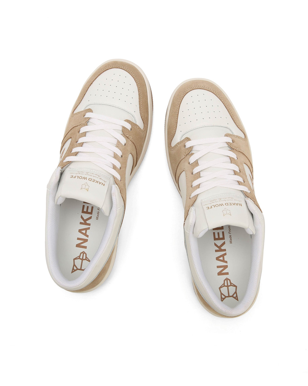 Naked Wolfe CM-01 Taupe Sneakers | 6908-RGOQK