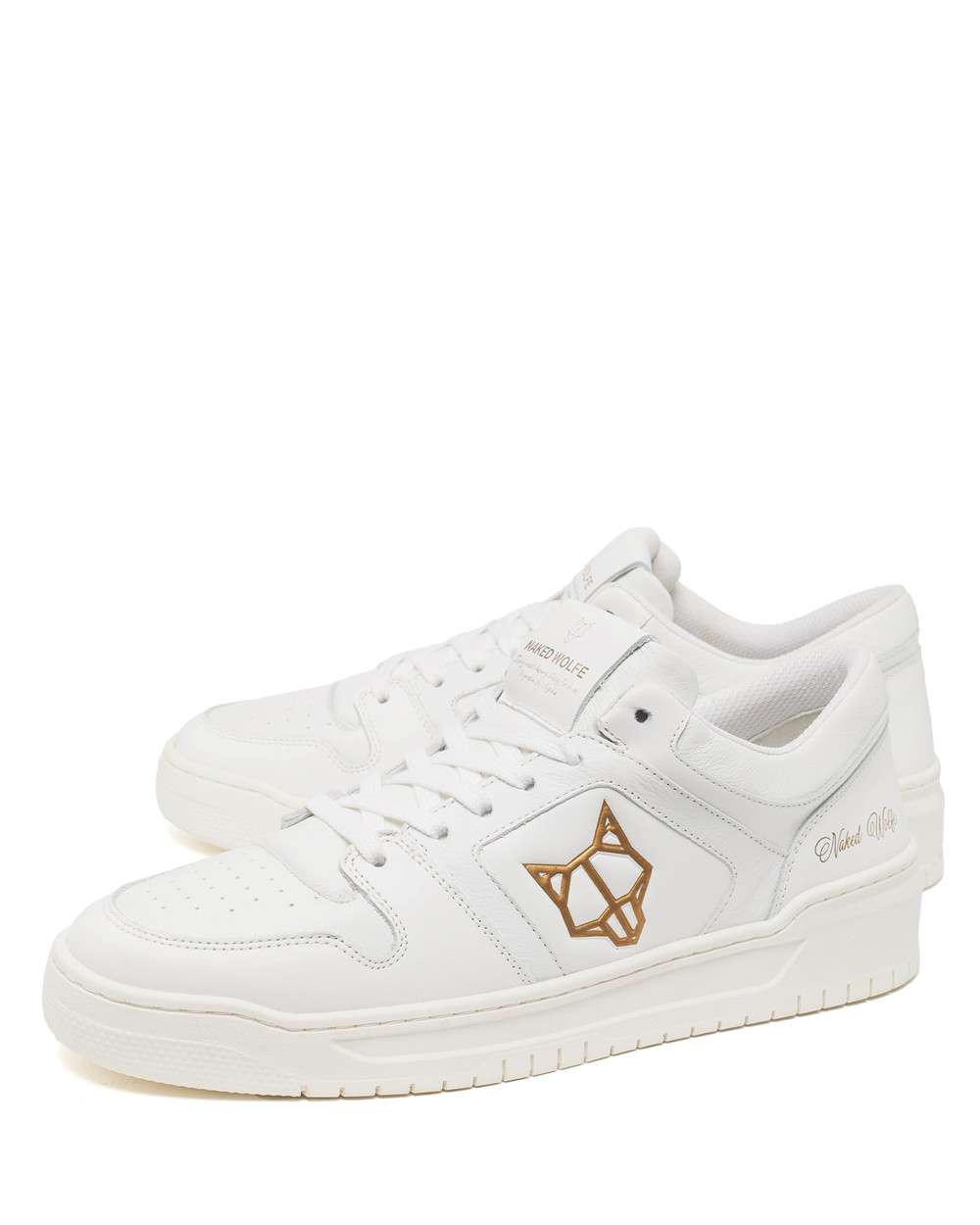 Naked Wolfe CM-01 White Sneakers | 7829-RVXGY