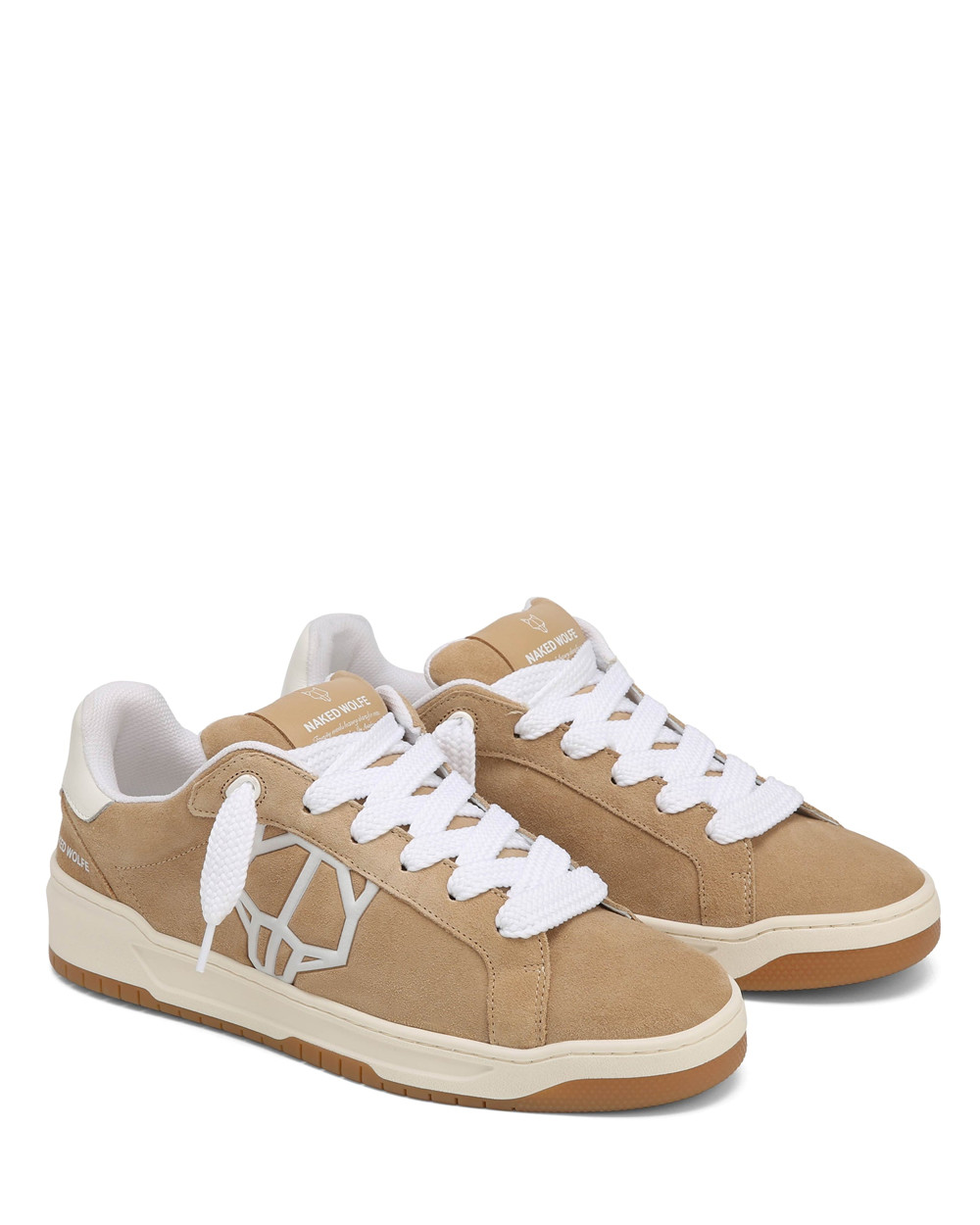 Naked Wolfe CM-02 Taupe Sneakers | 3619-OBZXY