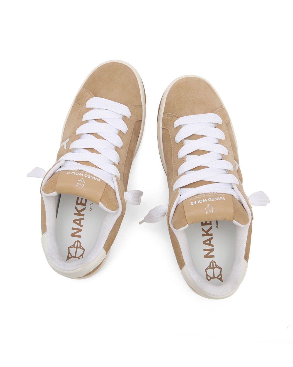 Naked Wolfe CM-02 Taupe Sneakers | 3619-OBZXY