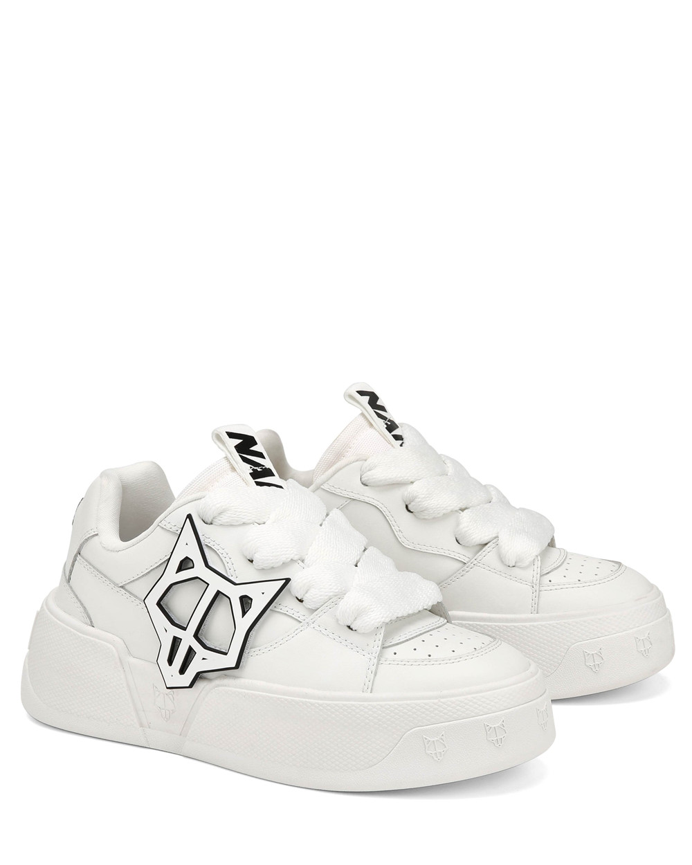 Naked Wolfe City White Sneakers | 1238-LNAZO