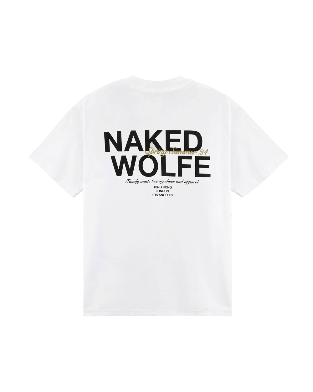 Naked Wolfe Classic T-Shirt White T-Shirt | 4157-DEFNG