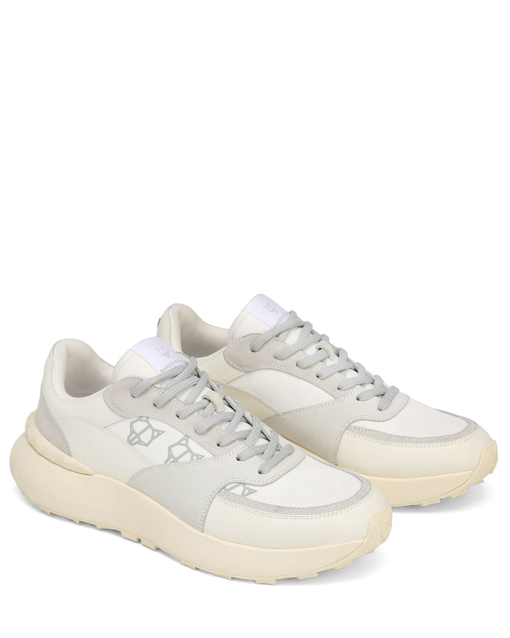 Naked Wolfe Dart Ice Suede Sneakers | 1689-VCHBE