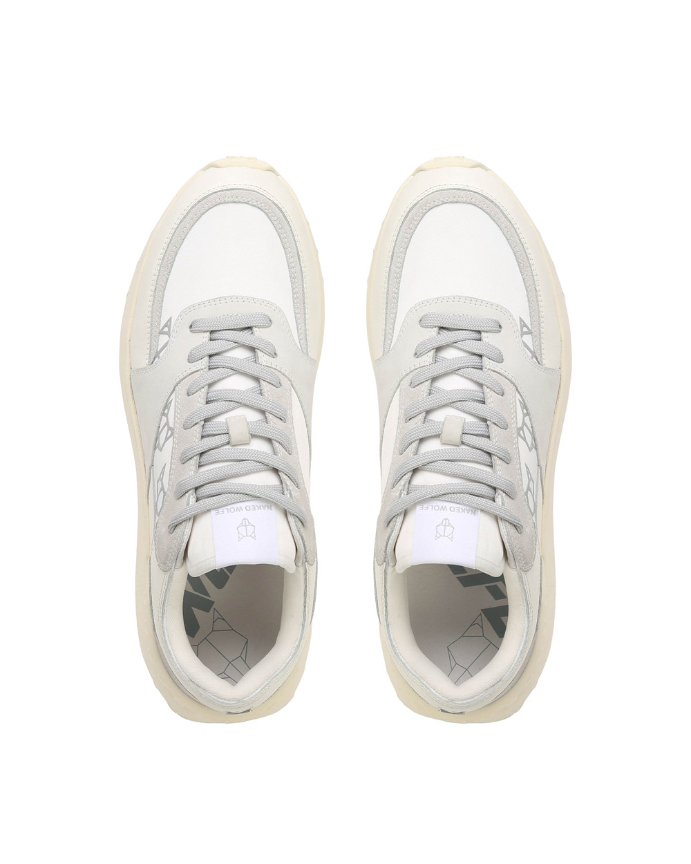 Naked Wolfe Dart Ice Suede Sneakers | 1689-VCHBE