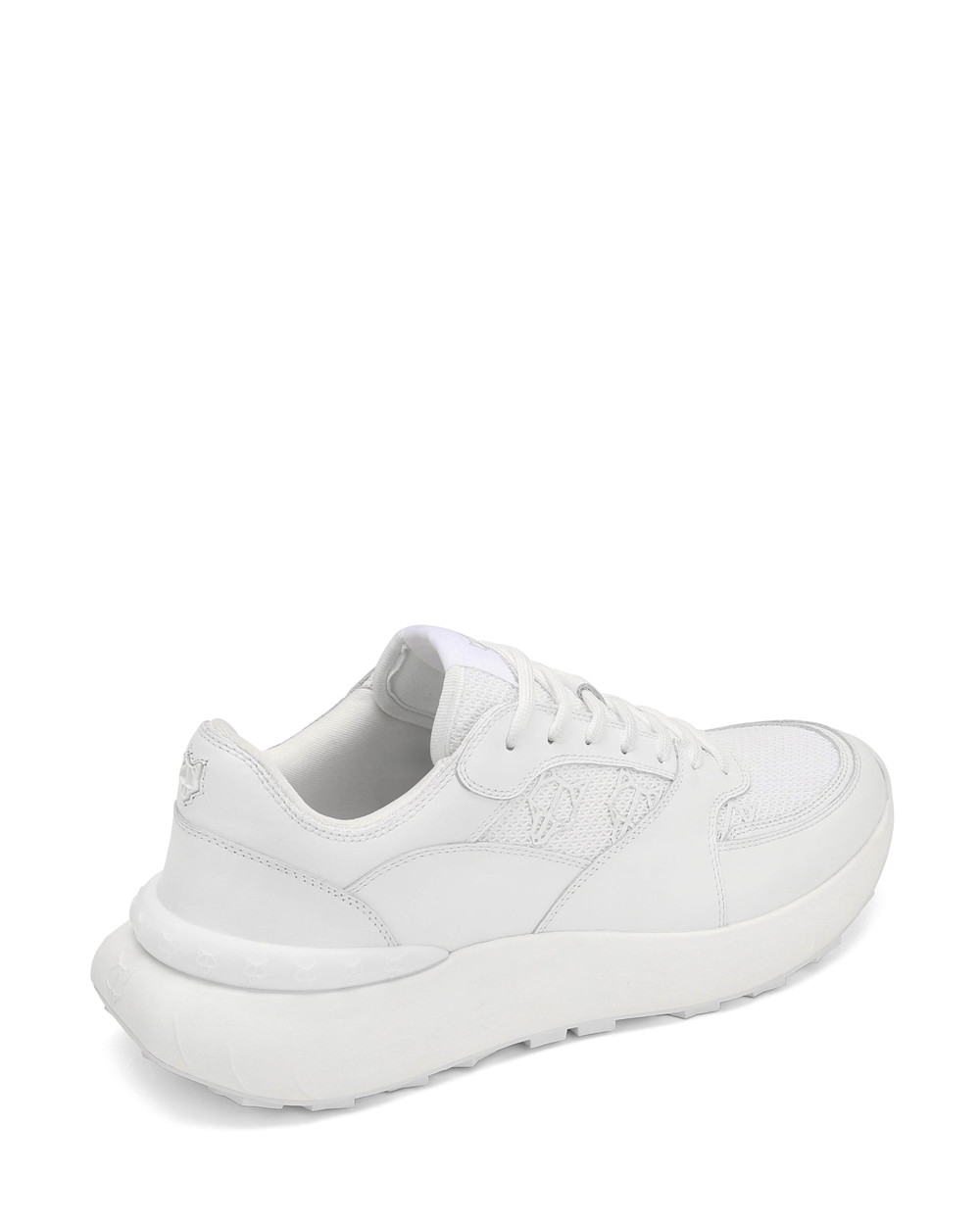 Naked Wolfe Dart Triple White Sneakers | 6203-ATYMC