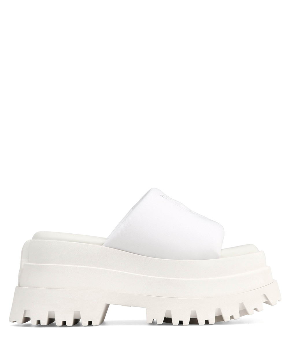 Naked Wolfe Delicious White Sandals | 3729-VKCXT