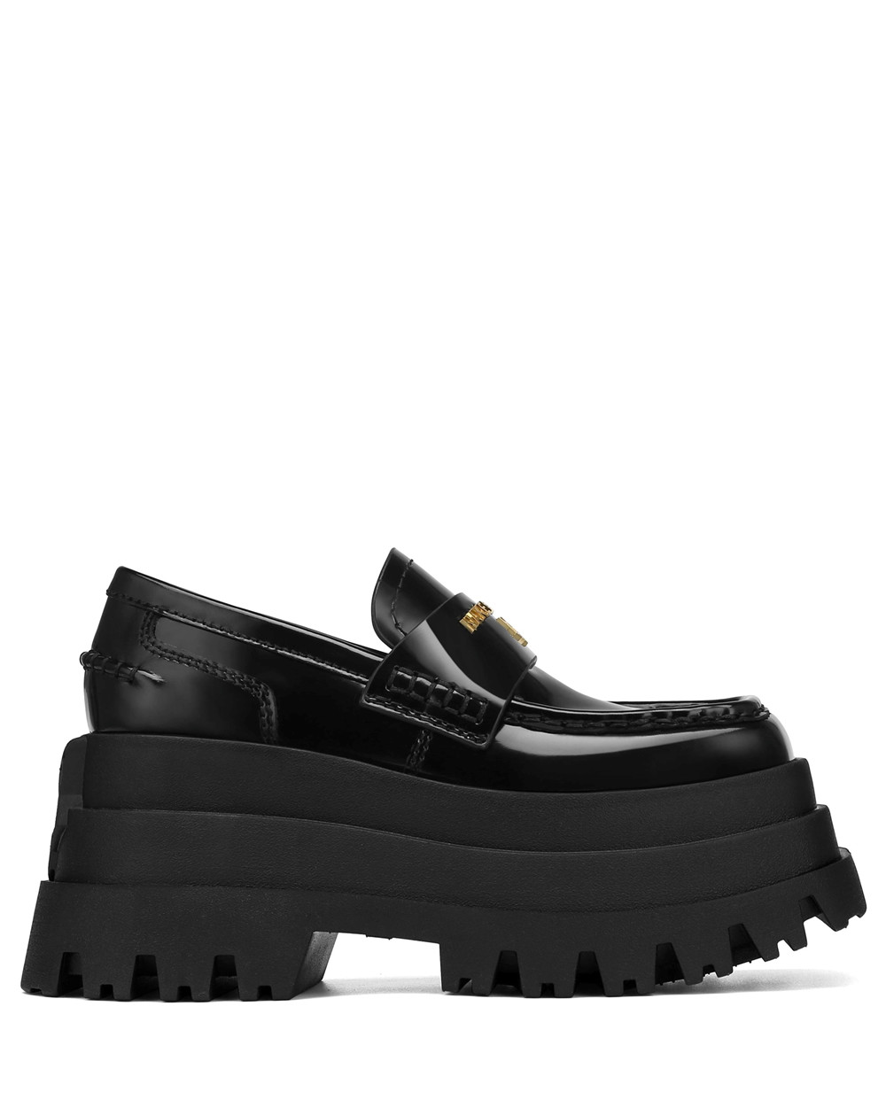 Naked Wolfe Delusion Black Box Loafers | 0728-XLTDE