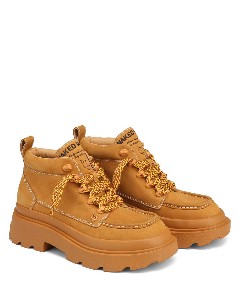 Naked Wolfe Drown 2.0 Nubuck Leather Wheat Boots | 6732-CALWK