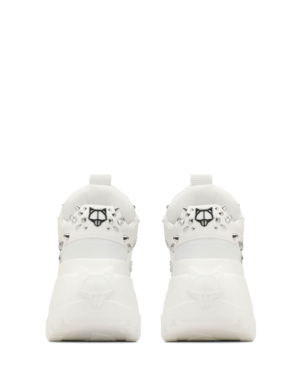 Naked Wolfe Fantasy White Diamonds Sneakers | 8205-FUVPZ