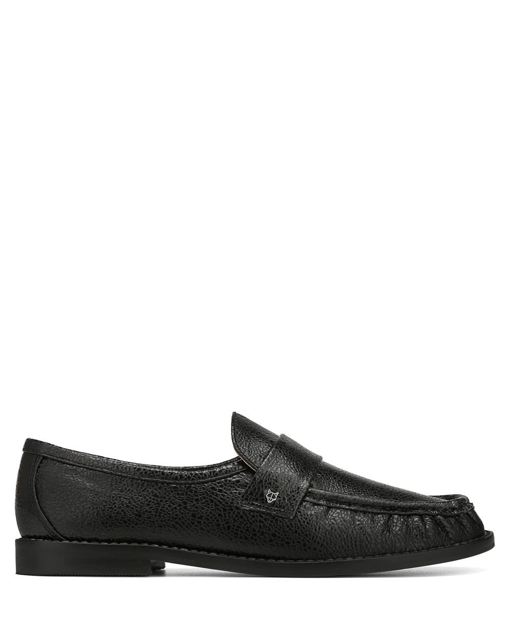 Naked Wolfe Goldie Sheep Leather Black Eel Loafers | 8491-CSTOF