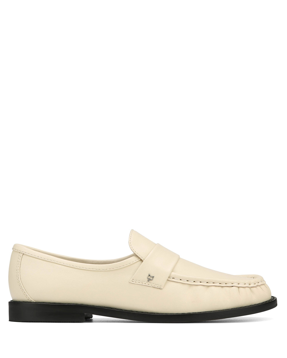 Naked Wolfe Goldie Sheep Leather Ivory Loafers | 5317-RPXSV