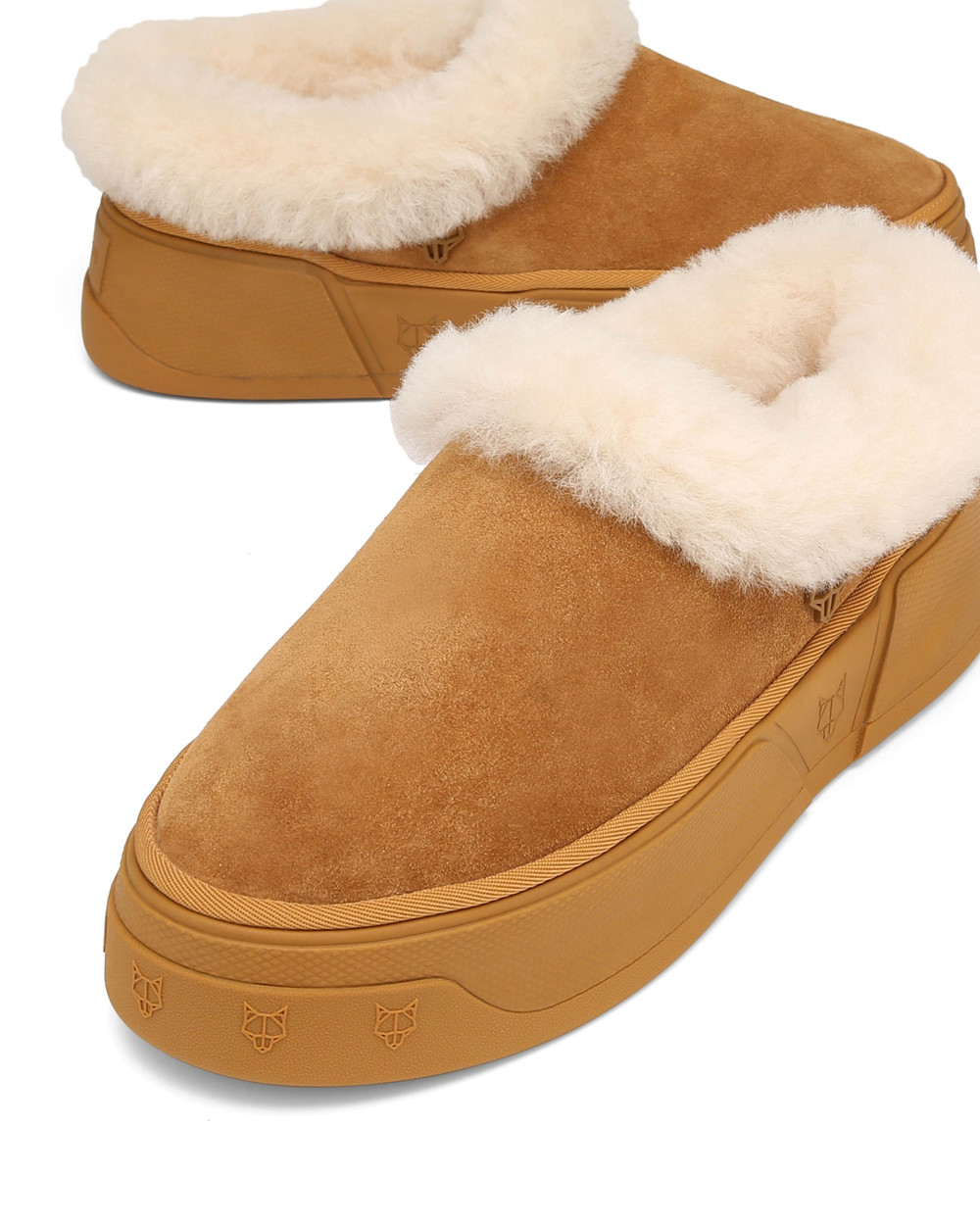 Naked Wolfe K-02 Tan Shearling Boots | 4650-CNOIW