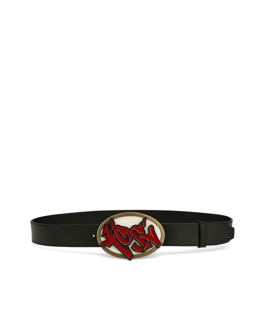 Naked Wolfe Kosa Belt Black Leather Belt | 9402-OHQSL