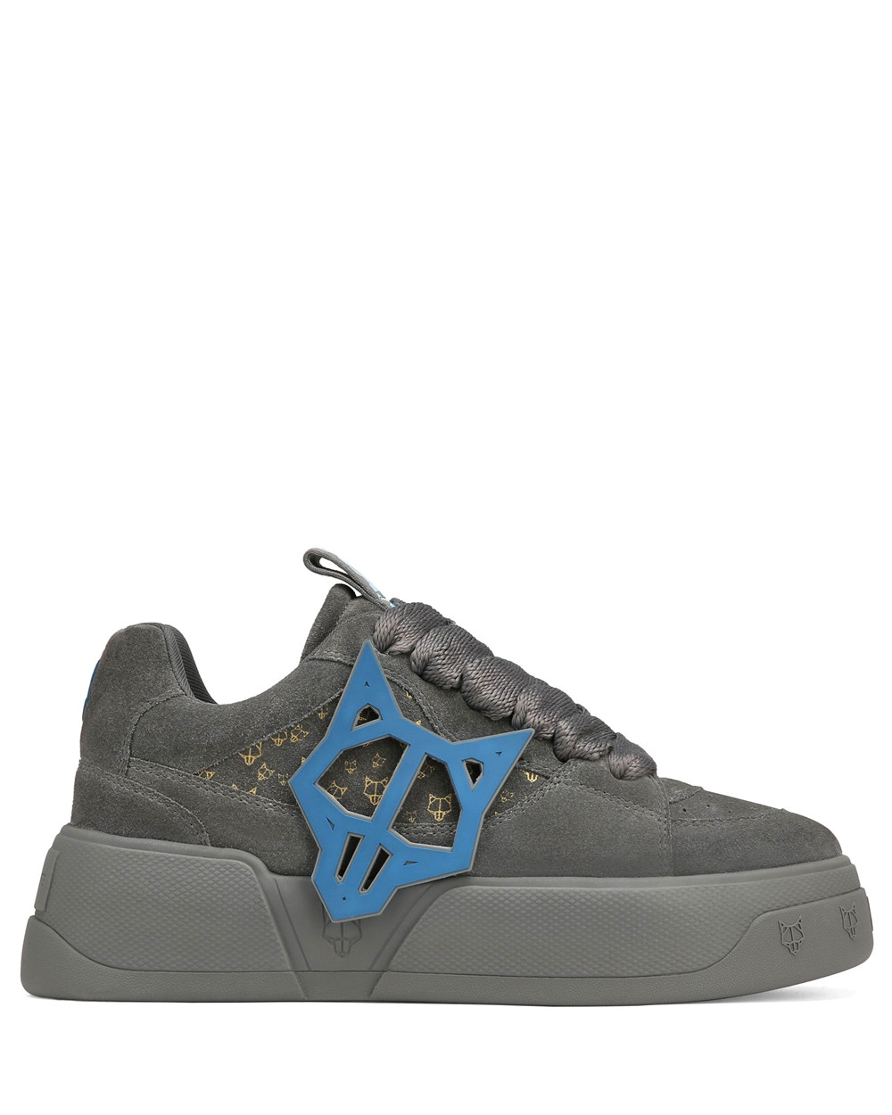 Naked Wolfe Kosa Cool Grey Sneakers | 7259-MFZGP