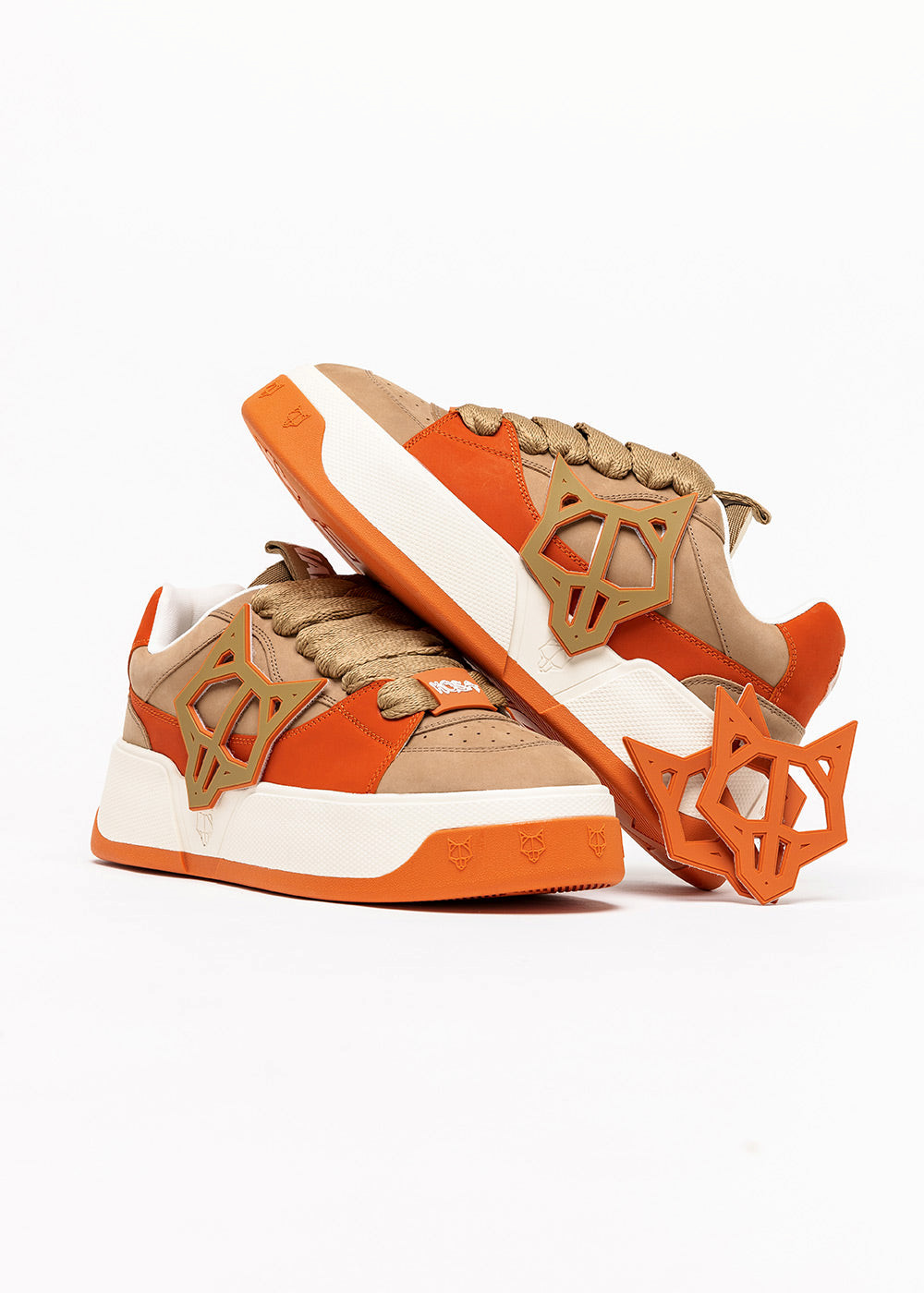 Naked Wolfe Kosa Creme Sneakers | 3958-YJPUC