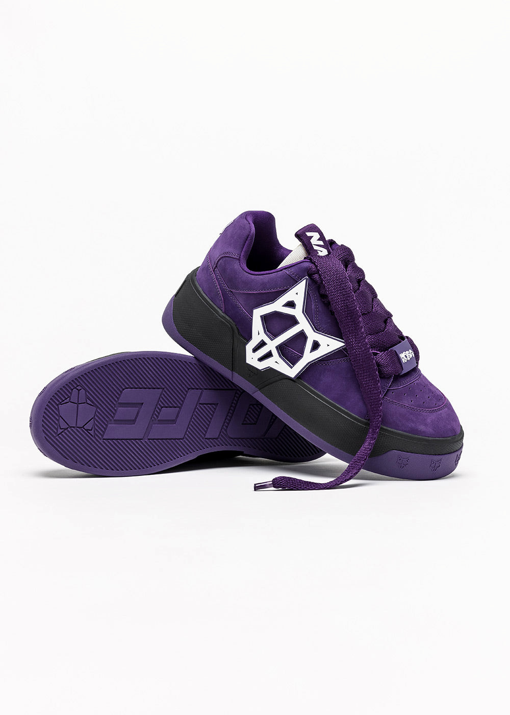 Naked Wolfe Kosa Grape Sneakers | 6418-JHZWT