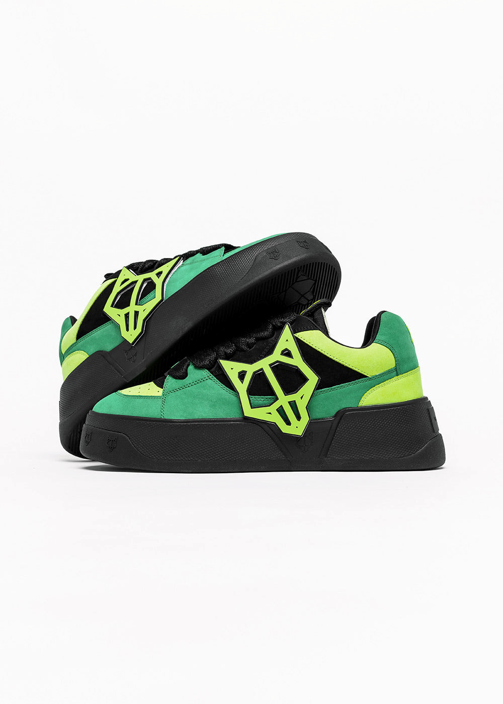 Naked Wolfe Kosa Lime Sneakers | 7295-CXGYA