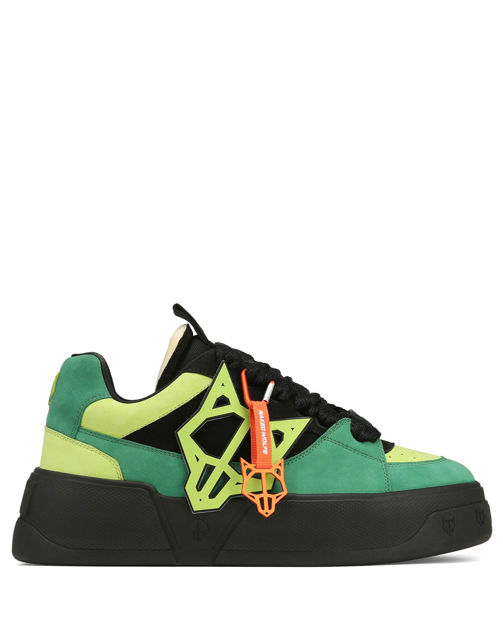 Naked Wolfe Kosa Lime Sneakers | 7295-CXGYA