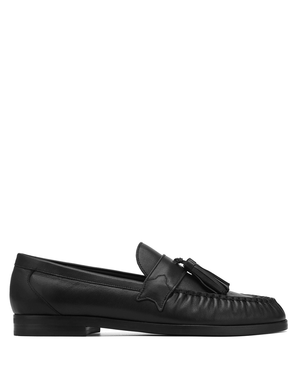 Naked Wolfe Lido Black Nappa Prince Loafers | 9584-NWPRC