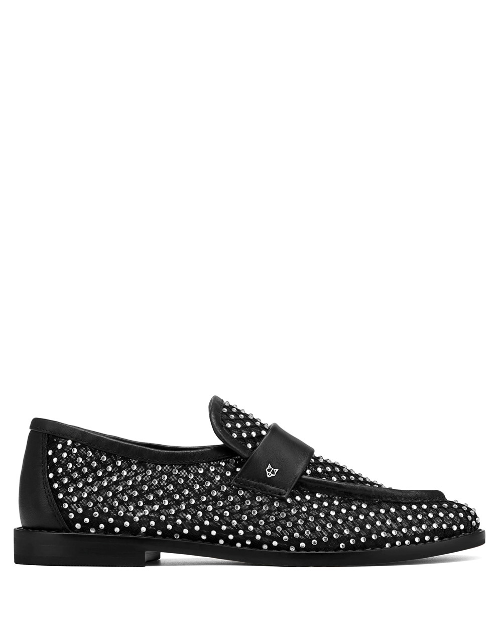 Naked Wolfe Lima Diamond Mesh Loafers | 8350-BSZCL