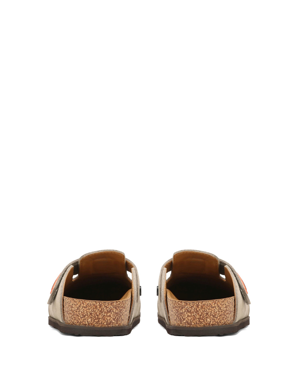 Naked Wolfe Melt Taupe Suede Slides | 1250-OYRJT