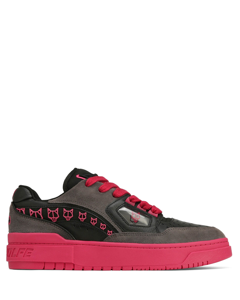 Naked Wolfe NW-00 Black/Pink Combo Sneakers | 3105-BMRTV