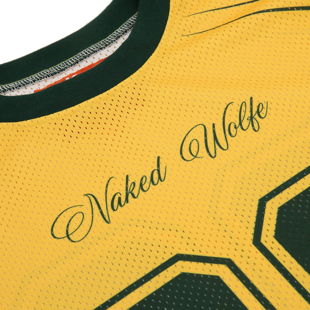 Naked Wolfe Naked Wolfe Jersey Top Yellow T-Shirt | 0152-HATWG