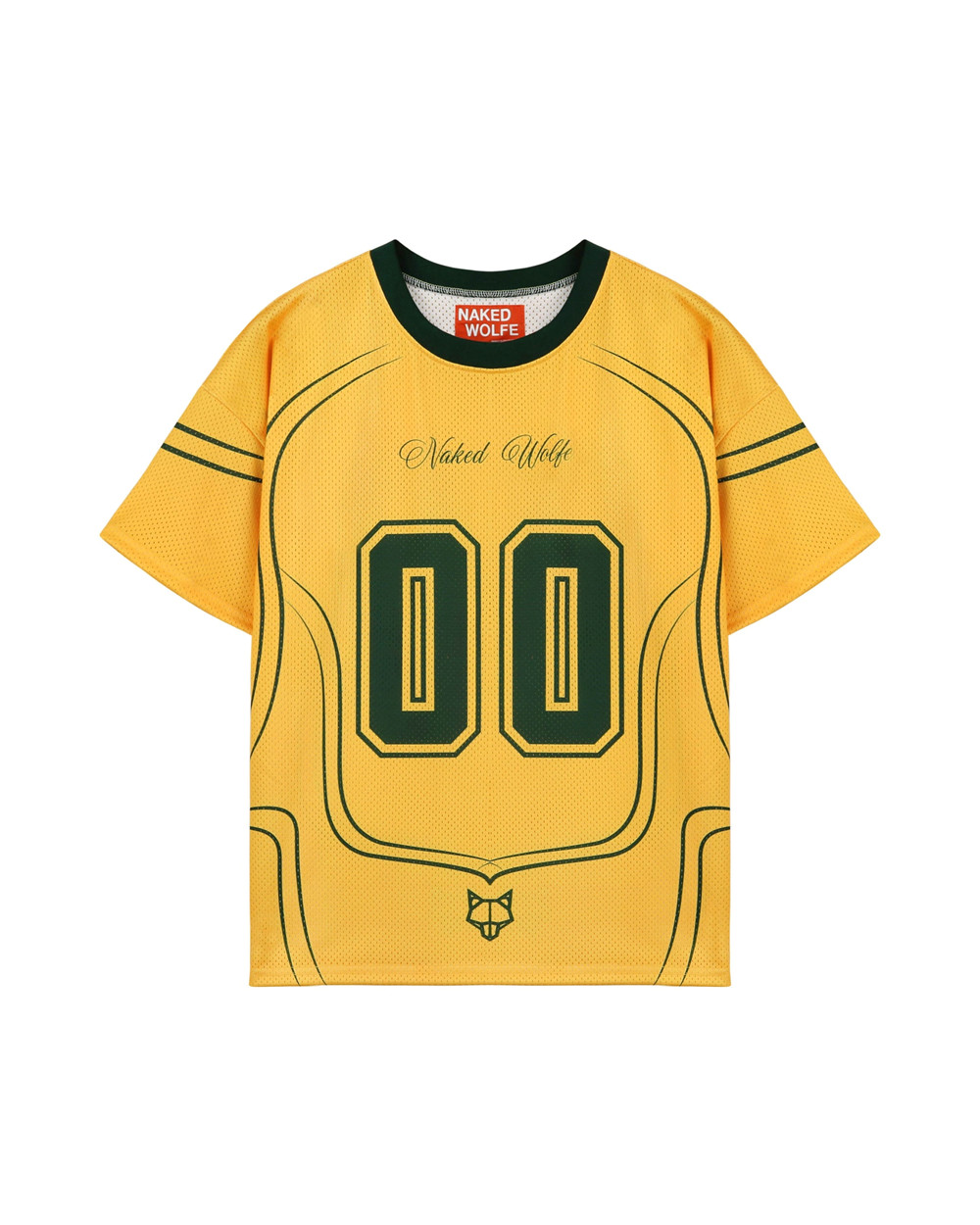 Naked Wolfe Naked Wolfe Jersey Top Yellow T-Shirt | 0152-HATWG