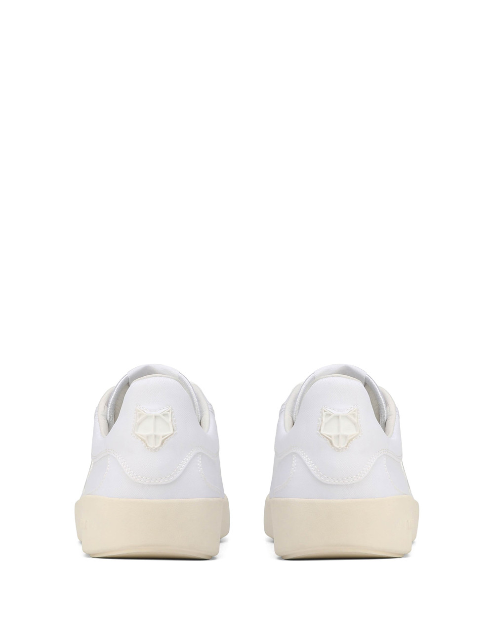 Naked Wolfe Portofino White Nylon Sneakers | 4713-LZBFE