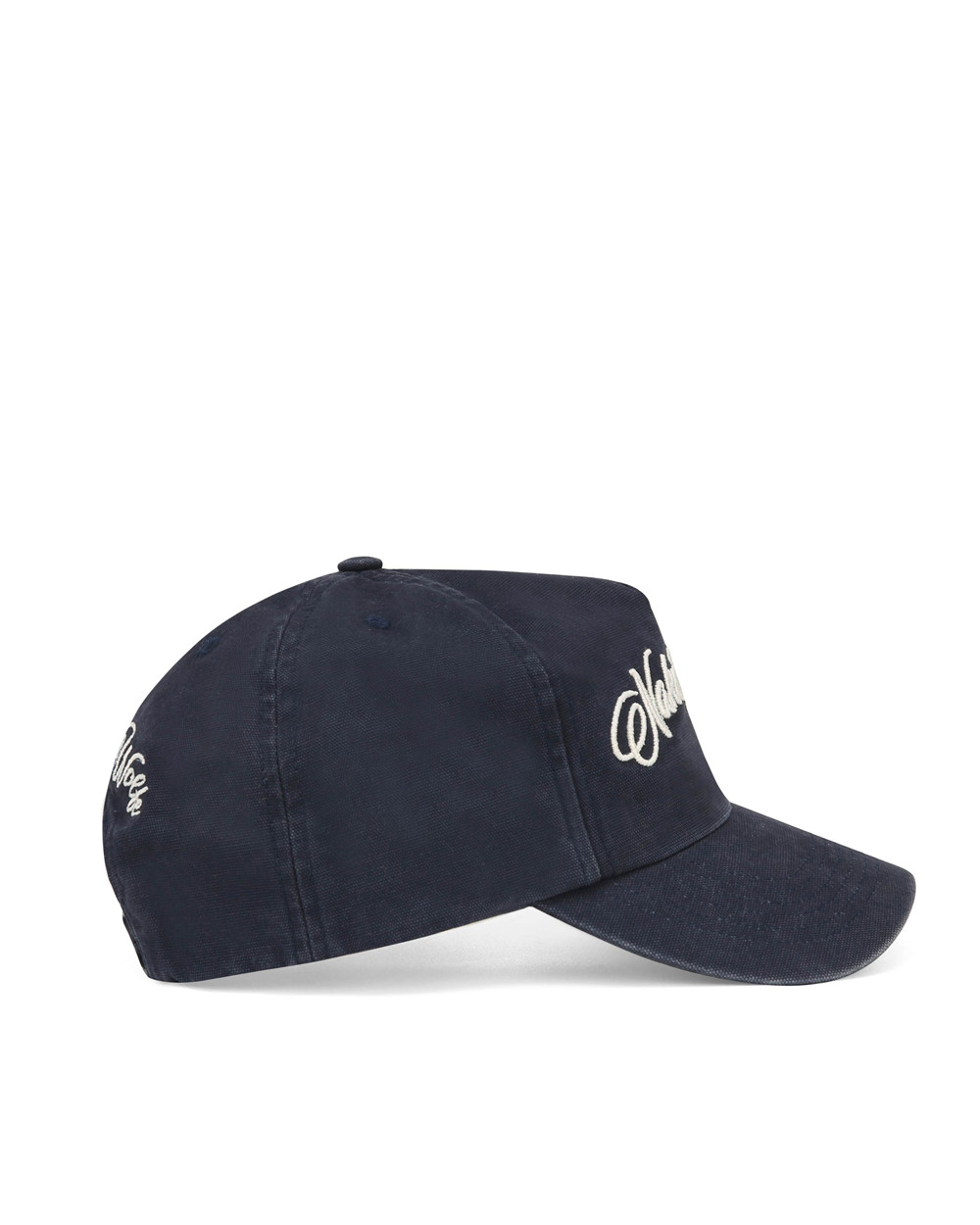 Naked Wolfe Signature Unconstructed Cap Washed Navy Hats | 1274-NPWHJ