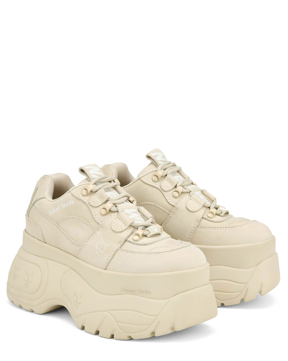 Naked Wolfe Sinner Oat Sneakers | 4019-JQDEH