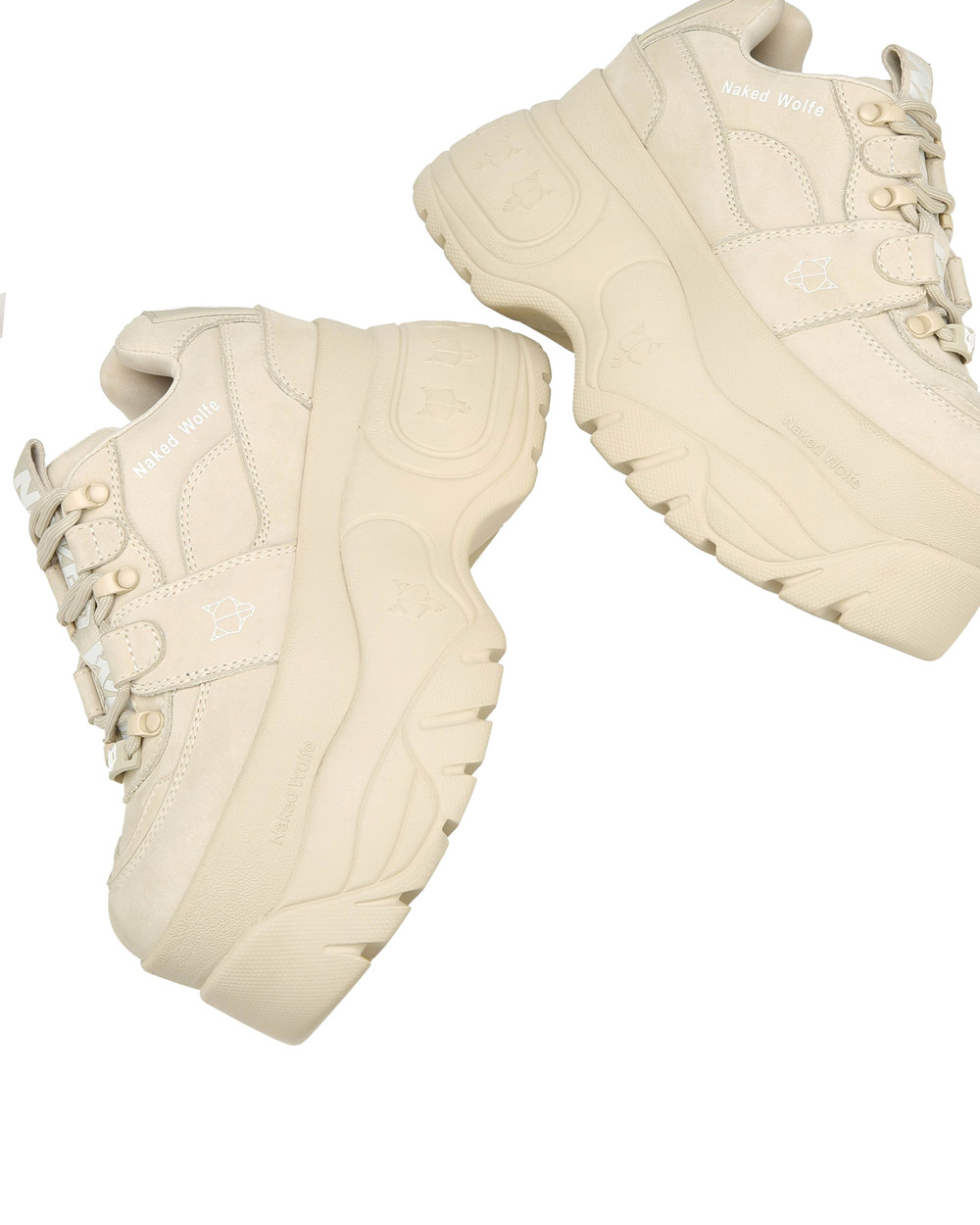 Naked Wolfe Sinner Oat Sneakers | 4019-JQDEH