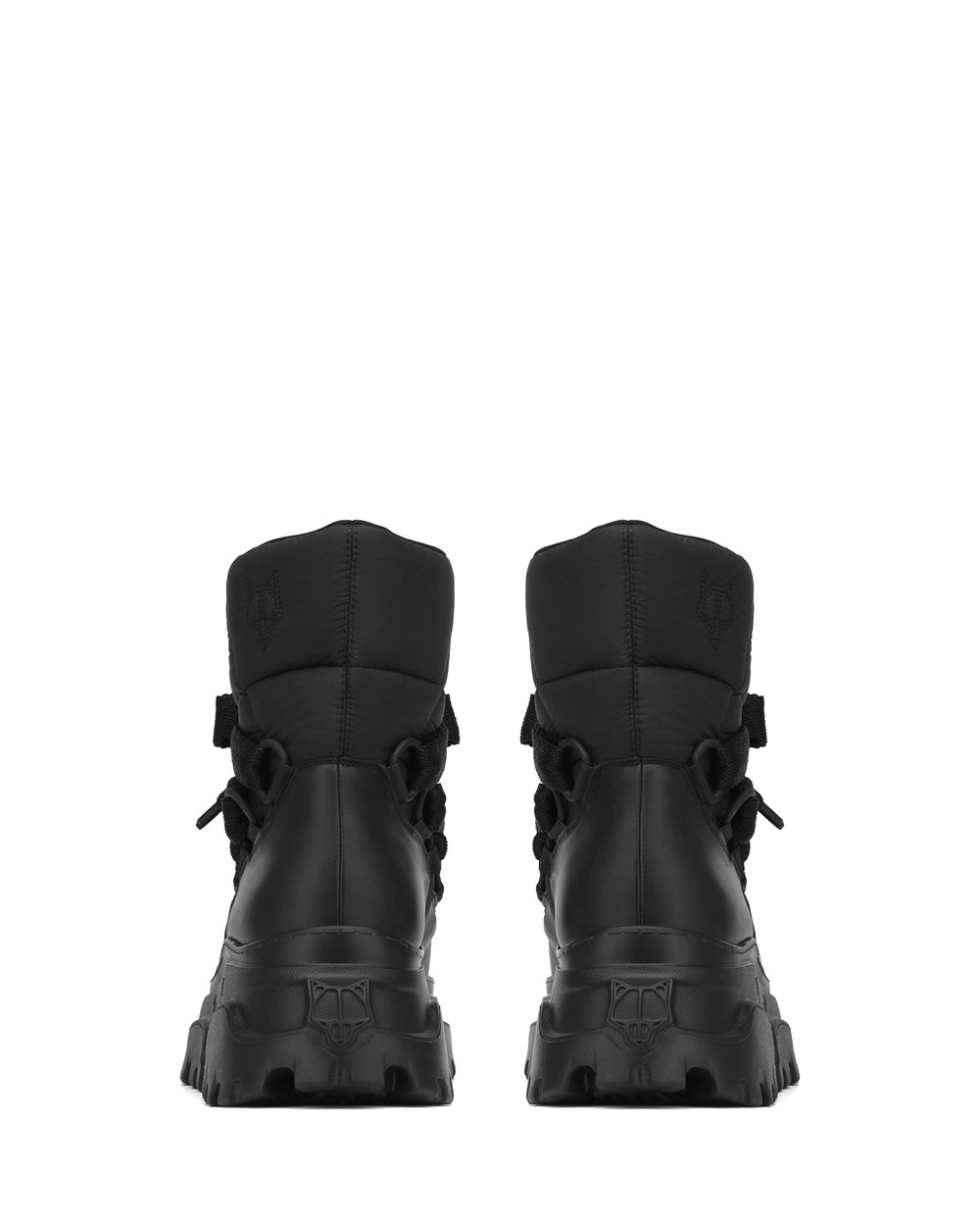 Naked Wolfe Slam Black Boots | 2649-LXRDE