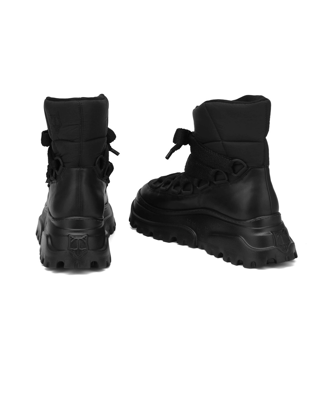 Naked Wolfe Slam Black Boots | 2649-LXRDE