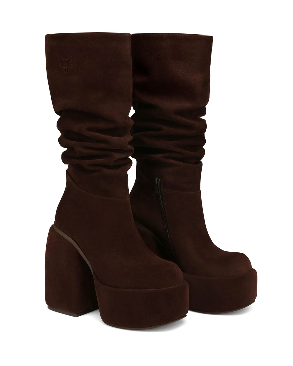 Naked Wolfe Space Cow Suede Brown Festival Season | 7140-HLKIW