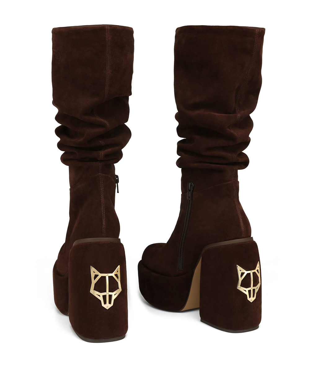 Naked Wolfe Space Cow Suede Brown Festival Season | 7140-HLKIW