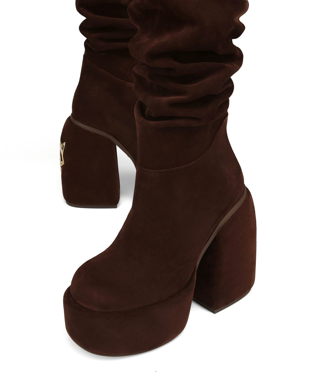 Naked Wolfe Space Cow Suede Brown Festival Season | 7140-HLKIW