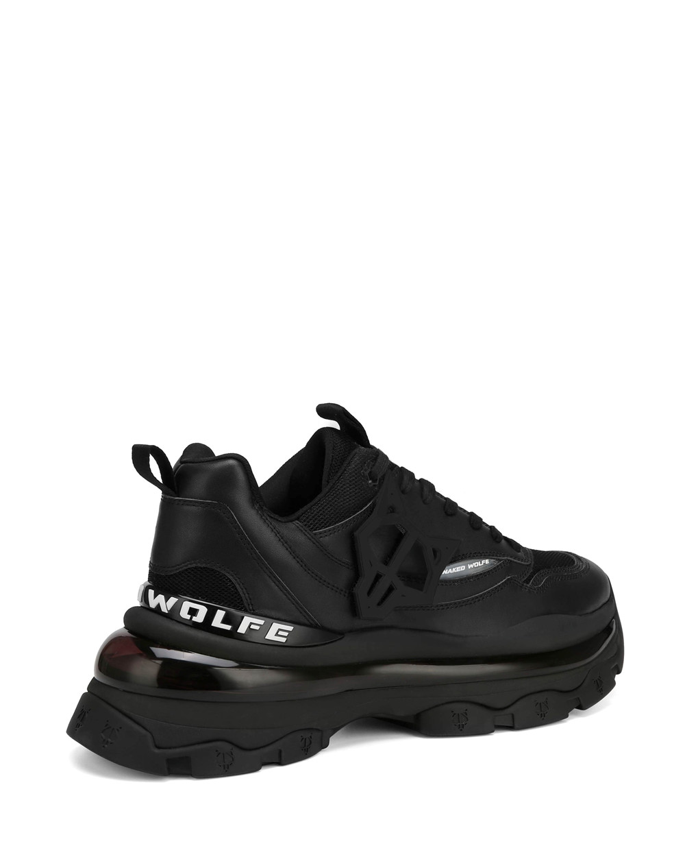 Naked Wolfe Spring Black Sneakers | 0369-SJONH